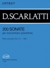 200のソナタ集・Vol.2（ドメニコ・スカルラッティ） (ピアノ)【200 Sonatas – Volume 2】