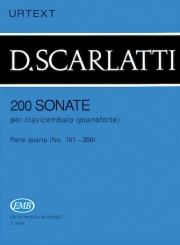 200のソナタ集・Vol.4（ドメニコ・スカルラッティ） (ピアノ)【200 Sonatas – Volume 4】