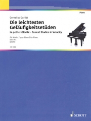 やさしい速度の練習・Op.83（コルネリウス・グルリット） (ピアノ)【Easiest Studies in Velocity, Op. 83】