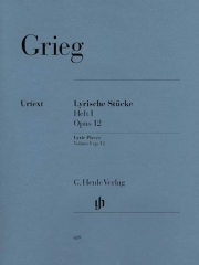 叙情小曲集・Vol.1（エドヴァルド・グリーグ） (ピアノ)【Lyric Pieces, Volume I Op. 12】