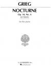 夜想曲・Op.54・No.4（エドヴァルド・グリーグ） (ピアノ)【Nocturno, Op. 54, No. 4】