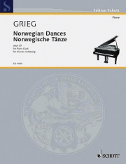 ノルウェー舞曲・Op.35（エドヴァルド・グリーグ） (ピアノ二重奏)【Norwegian Dances, Op. 35】