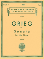 ソナタ・Op.7（エドヴァルド・グリーグ） (ピアノ)【Sonata, Op. 7】