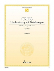 トロルハウゲンの婚礼の日・Op.65 No.6 (エドヴァルド・グリーグ)  (ピアノ)【Wedding Day at Troldhaugen Op. 65/6】