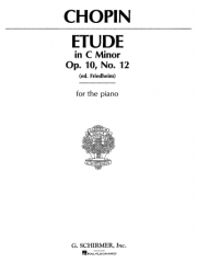 エチュード・No.12・ハ短調・Op.10 (フレデリック・ショパン)  (ピアノ)【Etude in C Minor Op.10 No.12】