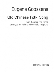 古い中国民謡（ユージン・グーセンス）（チェロ+ピアノ）【Old Chinese Folk-Song】