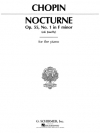 ノクターン・Op.55・No.1・ヘ短調 (フレデリック・ショパン)  (ピアノ)【Nocturne, Op. 55, No. 1 in F Minor】