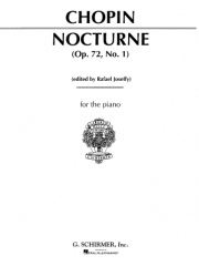 ノクターン・Op.72・No.1・ホ短調 (フレデリック・ショパン)  (ピアノ)【Nocturne, Op. 72, No. 1 in E Minor】