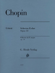 スケルツォ・ホ長調・Op.54 (フレデリック・ショパン)  (ピアノ)【Scherzo in E Major, Op. 54】