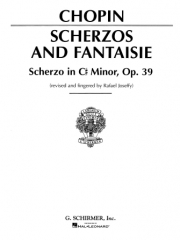 スケルツォ・嬰ハ短調・Op.39 (フレデリック・ショパン)  (ピアノ)【Scherzo, Op. 39 in C# Minor】