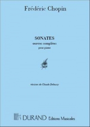 ソナタ集   (フレデリック・ショパン)  (ピアノ)【Sonatas Op.4, Op.35 & Op.58】