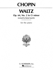 ワルツ・Op.64・No.2・嬰ハ短調  (フレデリック・ショパン)  (ピアノ)【Waltz, Op. 64, No. 2 In C# Minor】