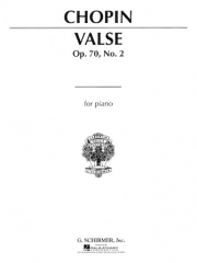 ワルツ・Op.70・No.2・ヘ短調  (フレデリック・ショパン)  (ピアノ)【Waltz, Op. 70, No. 2 in F Minor】