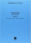 ピアノ四重奏曲・イ短調・Op.67（ホアキン・トゥリーナ）（弦楽三重奏+ピアノ）【Piano Quartet in A Minor, Op. 67】