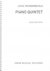 イスラ・ピアノ五重奏曲（ホルヘ・グルンドマン）（弦楽四重奏+ピアノ）【Isla Piano Quintet】