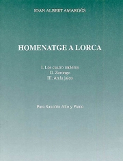 Homenatge A Lorca（ジョアン・アルベルト・アマルゴス）（アルトサックス+ピアノ）