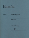 エチュード・Op.18（ベラ・バルトーク）（ピアノ）【Etudes Op. 18】