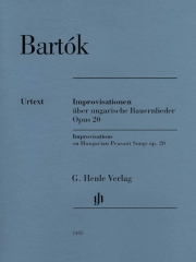 ハンガリー農民の歌による即興曲・Op.20（ベラ・バルトーク）（ピアノ）【Improvisations on Hungarian Peasant Songs, Op. 20】