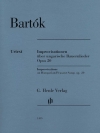ハンガリー農民の歌による即興曲・Op.20（ベラ・バルトーク）（ピアノ）【Improvisations on Hungarian Peasant Songs, Op. 20】