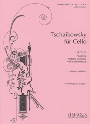 チェロのためのチャイコフスキー集・Vol.2（ピョートル・チャイコフスキー）（チェロ+ピアノ）【Tchaikovsky for Cello Band 2】