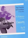 ヴァイオリン協奏曲・ニ長調・Op.35（ピョートル・チャイコフスキー）（ヴァイオリン+ピアノ）【Violin Concerto in D Major, Op. 35】