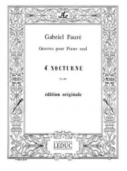 ノクターン・No.4・Op.36 (ガブリエル・フォーレ)（ピアノ）【Nocturne for Piano No.4 Op.36】