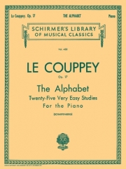 ピアノのアルファベット・Op.17（フェリクス・ル・クーペ）（ピアノ）【Alphabet, Op. 17 (25 Very Easy Studies)】