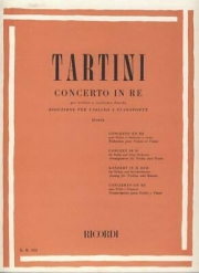 協奏曲・ニ長調（ジュゼッペ・タルティーニ）（ヴァイオリン+ピアノ）【Concerto in D major】
