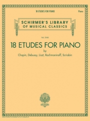 18の練習曲（ピアノ）【18 Etudes for Piano】