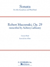 ソナタ・Op.29（ロバート・ムチンスキ）（アルトサックス・フィーチャー）【Sonata for Alto Saxophone, Op. 29】