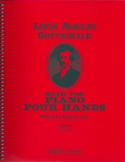 ピアノ二重奏曲集・Book.1（ルイス・モロー・ゴットシャルク）（ピアノ二重奏）【Music for Piano Four Hands – Book 1】