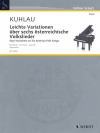 オーストリア民謡による6つの易しい変奏曲（フリードリヒ・クーラウ）（ピアノ）【Easy Variations on Six Austrian Folk Songs】