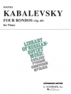 4つのロンド・Op.60（ドミトリー・カバレフスキー）（ピアノ）【Four Rondos for Piano Op. 60】