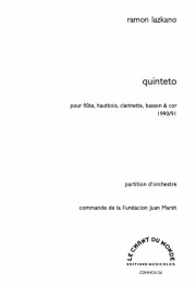 木管五重奏曲（ラモン・ラスカーノ）（木管五重奏）【Quinteto】