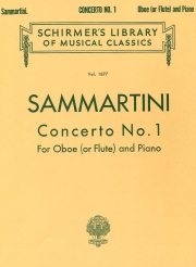 協奏曲・No.1（ジョヴァンニ・バッティスタ・サンマルティーニ）（フルート+ピアノ）【Concerto No. 1】