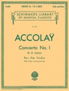 協奏曲・No.1・イ短調（ジャン＝バティスト・アッコーライ）（ヴァイオリン+ピアノ）【Concerto No. 1 in A Minor】