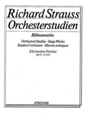 オーケストラの勉強・Vol.3（リヒャルト・シュトラウス）（クラリネット）【Orchestral Studies Stage Works: Clarinet Vol. 3】