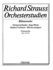 オーケストラの勉強・Vol.1（リヒャルト・シュトラウス）（チェロ）【Orchestral Studies Stage Works: Cello Vol. 1】