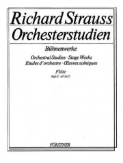 オーケストラの勉強・Vol.2（リヒャルト・シュトラウス）（フルート）【Orchestral Studies Stage Works: Flute Vol. 2】
