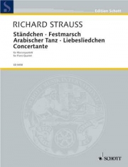 ピアノ四重奏曲集（リヒャルト・シュトラウス）（弦楽三重奏+ピアノ）【Ständchen & Other Works】