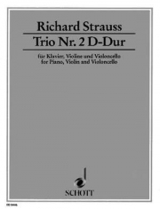 三重奏曲・No.2・ニ長調（リヒャルト・シュトラウス）（弦楽二重奏+ピアノ）【Trio No. 2 in D Major】
