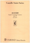 演奏会用アレグロ・Op.29・No.3（カミーユ・サン＝サーンス)（ピアノ）【Allegro, d'après Concerto No.3, Op.29】