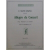演奏会用アレグロ (カミーユ・サン＝サーンス)（ヴァイオリン+ピアノ）【Allegro de Concert】