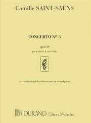 ピアノ協奏曲第3番・Op.29（カミーユ・サン＝サーンス）（ピアノ二重奏）【Concerto No.3, Op.29】