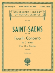 ピアノ協奏曲第4番・Op.44・ハ短調（カミーユ・サン＝サーンス）（ピアノ二重奏）【Concerto No. 4 in C Minor, Op. 44】