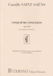 ピアノ協奏曲第5番・Op.103（カミーユ・サン＝サーンス）（ピアノ二重奏）【Concerto No. 5 in F, Op. 103】