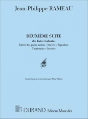 優雅なインドの国々（ジャン＝フィリップ・ラモー）（ピアノ）【Deuxieme Suite Des Indes Galantes】