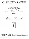 スケルツォ・Op.87（カミーユ・サン＝サーンス）（ピアノ二重奏）【Scherzo Op.87】