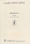 ソナタ・No.2・Op.123・ヘ長調（カミーユ・サン＝サーンス）（チェロ+ピアノ）【Sonate No.2, Op.123 in F major】
