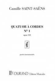 弦楽四重奏曲・No.1・Op.112（カミーユ・サン＝サーンス）（弦楽四重奏）【String Quartet No.1 Op. 112】